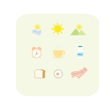 Free Good Morning Symbol Clipart Template to Edit Online
