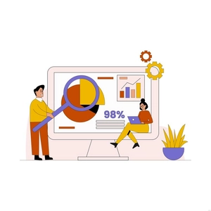 Business Analytics Illustration