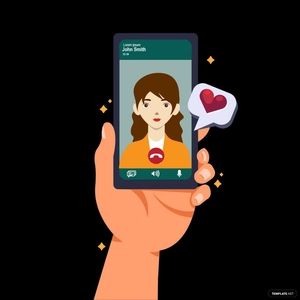 WhatsApp Videocall Vector
