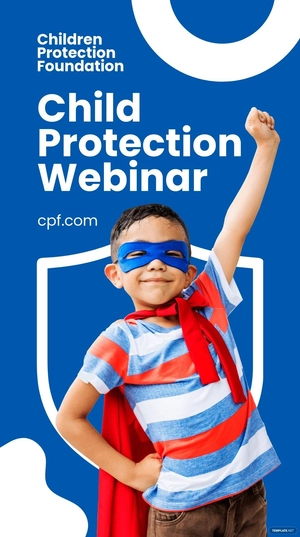 Free Non Profit Webinar Whatsapp Post Template to Edit Online