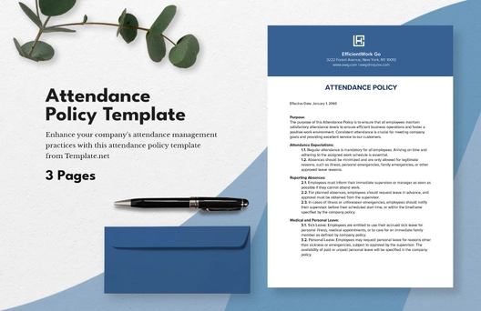 Attendance Policy Template