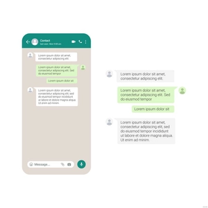 Whatsapp Conversation Vector