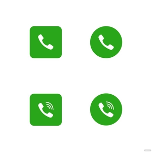 Whatsapp Call Icon Vector