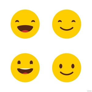 Whatsapp Smile Icon Vector