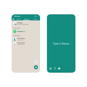 Whatsapp Status Vector