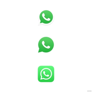 New WhatsApp Icon Vector