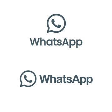 Free Black Whatsapp Clipart Template to Edit Online