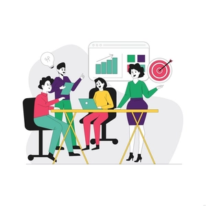 Business Collaboration Illustration