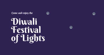 Free Diwali Festival of Lights Promotion Facebook Post Template to Edit Online