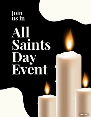 All Saints Day Event Flyer Template