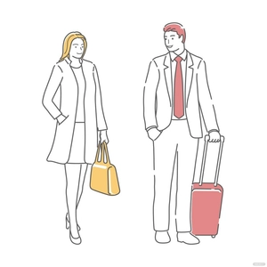Free Person Outline Clipart Template to Edit Online