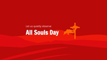 Free All Souls Day Youtube Banner Template to Edit Online