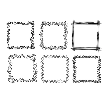 Free Frame Doodle Clipart Template to Edit Online