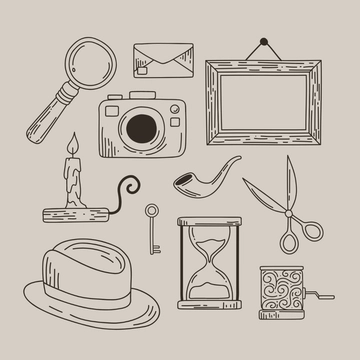 Free Vintage Doodle Clipart Template to Edit Online