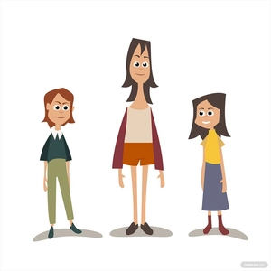 Cartoon People Vector