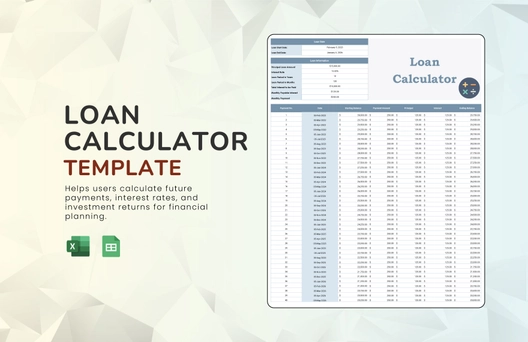Loan Calculator Template