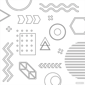 Geometric Doodle Vector