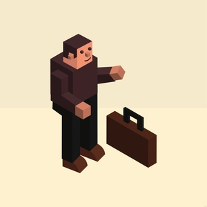 Isometric Character Illustration