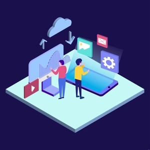Isometric Technology Illustration