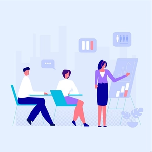 Business Management Illustration