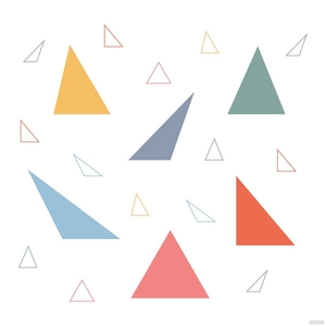 Free Triangle Clipart Template to Edit Online