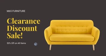 Free Clearance Discount Sale Facebook Post Template to Edit Online