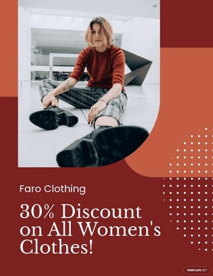 Fashion Discount Flyer Template