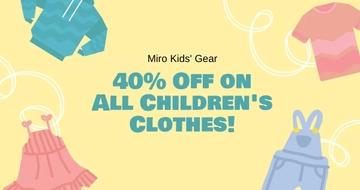 Free Animated Discount Facebook Post Template to Edit Online