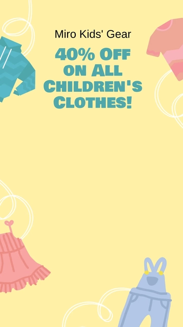 Free Animated Discount Snapchat Geofilter Template to Edit Online