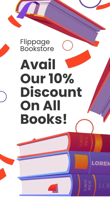 Free Discount Promotion Whatsapp Post Template to Edit Online