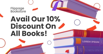 Free Discount Promotion Facebook Post Template to Edit Online
