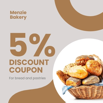 Free Discount Coupon Linkedin Post Template to Edit Online