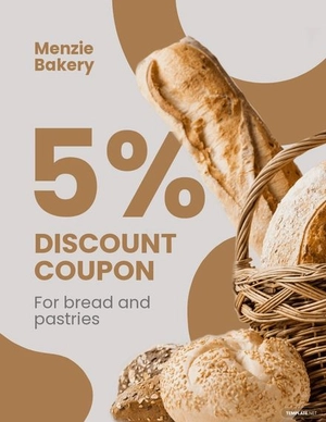 Discount Coupon Flyer Template