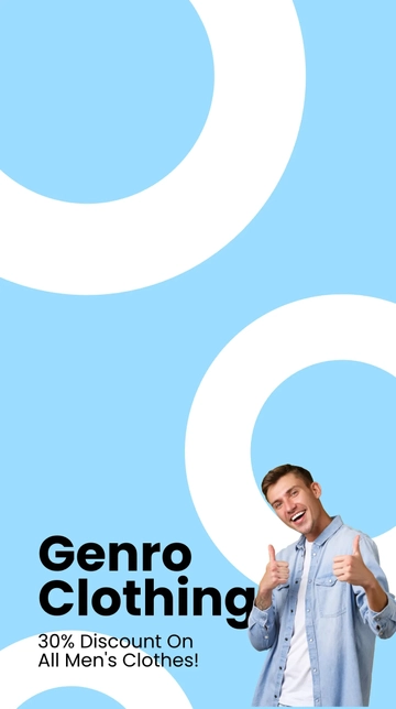 Free Clothing Discount Snapchat Geofilter Template to Edit Online