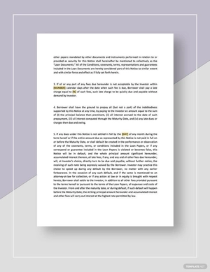 General Promissory Note Template