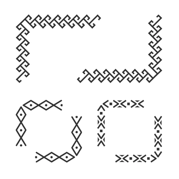 Free Geometric Border Clipart Template to Edit Online