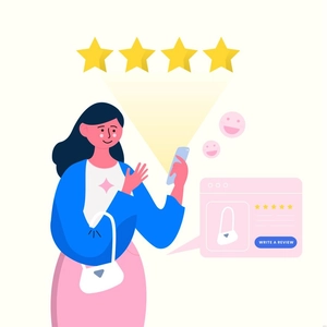 Business Review Illustration