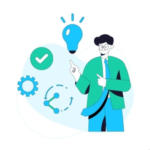 Business Solution Illustration