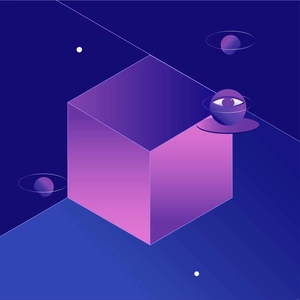 Isometric Block Illustration