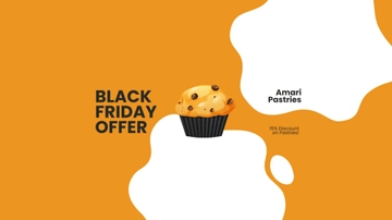 Free Black Friday Offer Youtube Banner Template to Edit Online