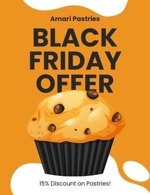 Black Friday Offer Flyer Template