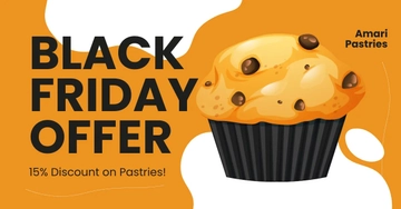 Free Black Friday Offer Facebook Post Template to Edit Online