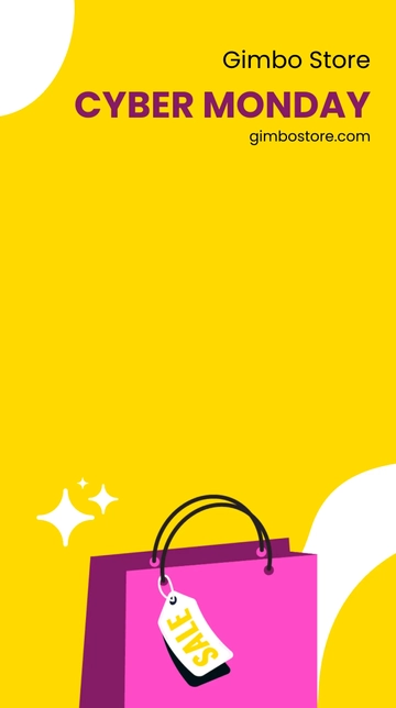 Free Cyber Monday Ad Snapchat Geofilter Template to Edit Online