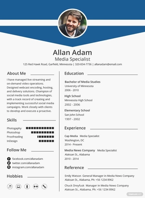 Media Resume