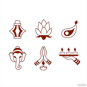 Diwali Sign Vector