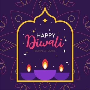 Diwali Poster Vector