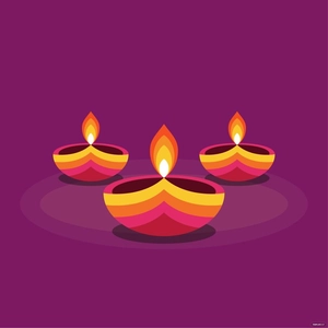 Diwali Lights Vector