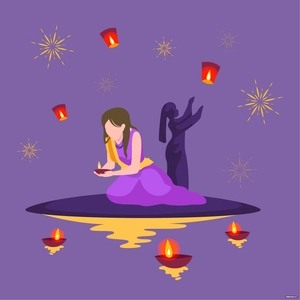 Diwali Festival Vector