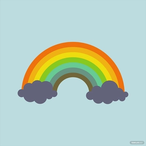 Vintage Rainbow Vector