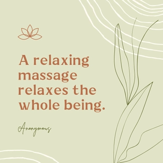 Free Massage Quote Instagram Post Template to Edit Online